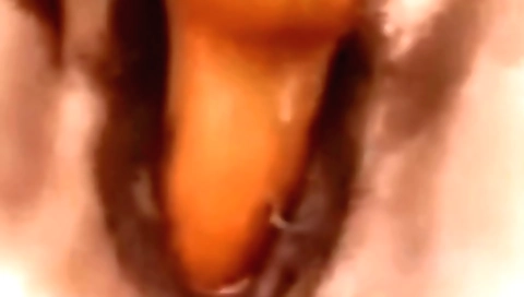 Indian hairy girl in homemade solo video with toys