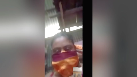 Indian girl with big boobs is having sex with a man